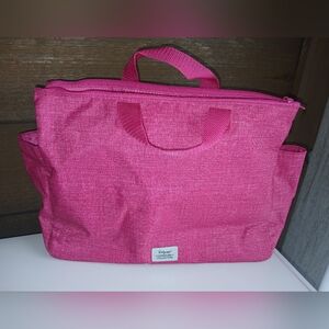 Thirty-One Pink Super Swap It Pocket Tote Organizer Signature Collection